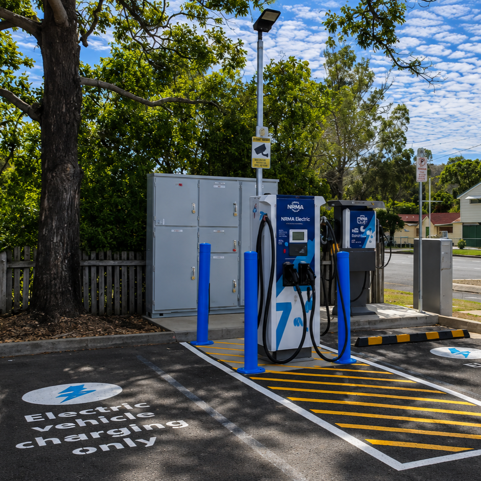 NRMA EV charging station