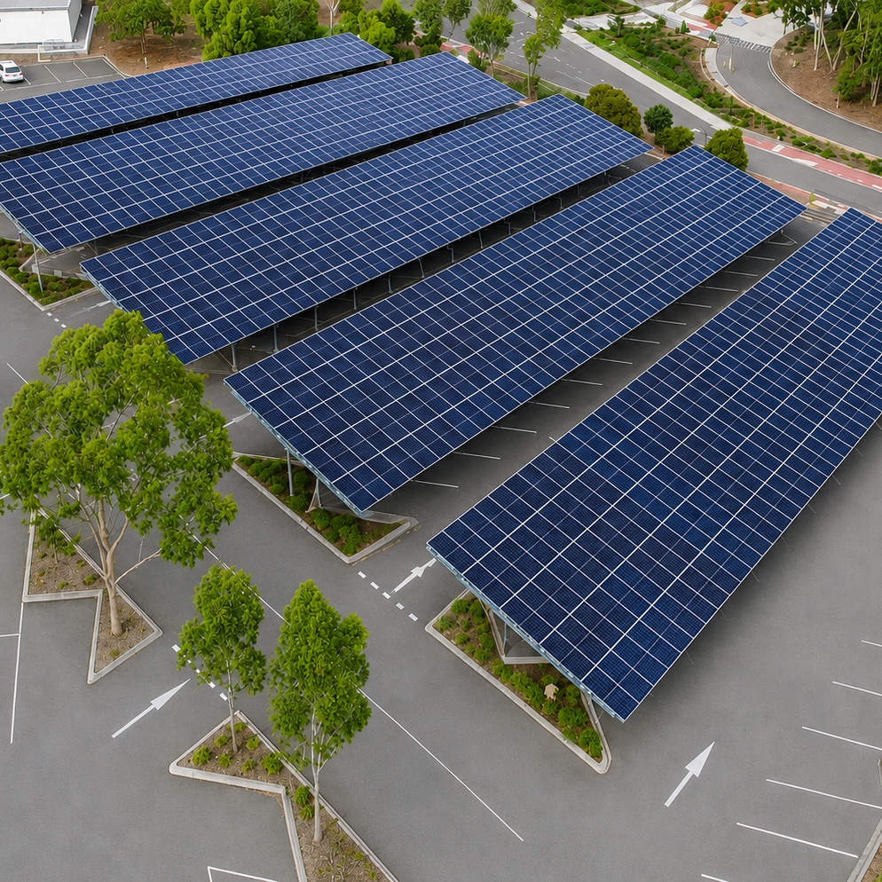 La Trobe University Solar Carports